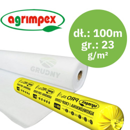 AGROWŁÓKNINA PROFI OSŁANIAJĄCA JESIENNO- ZIMOWA AGRIMPEX PRO BIAŁA 18.95X100 23G